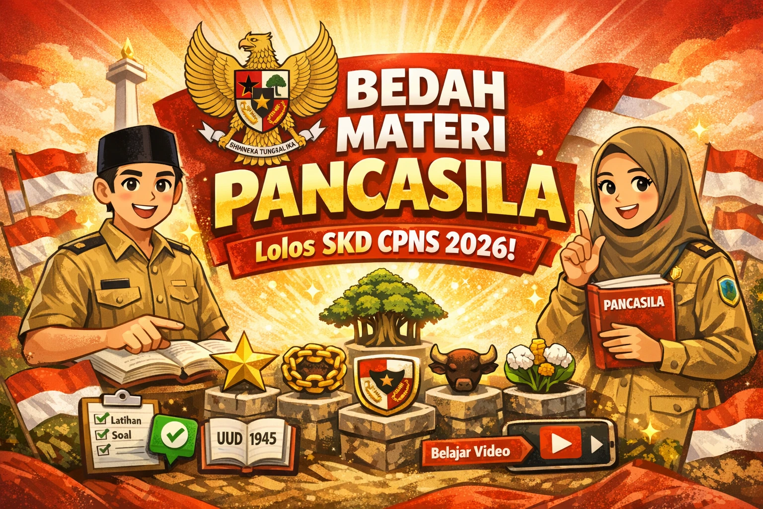 Materi Pancasila untuk SKD CPNS 2026