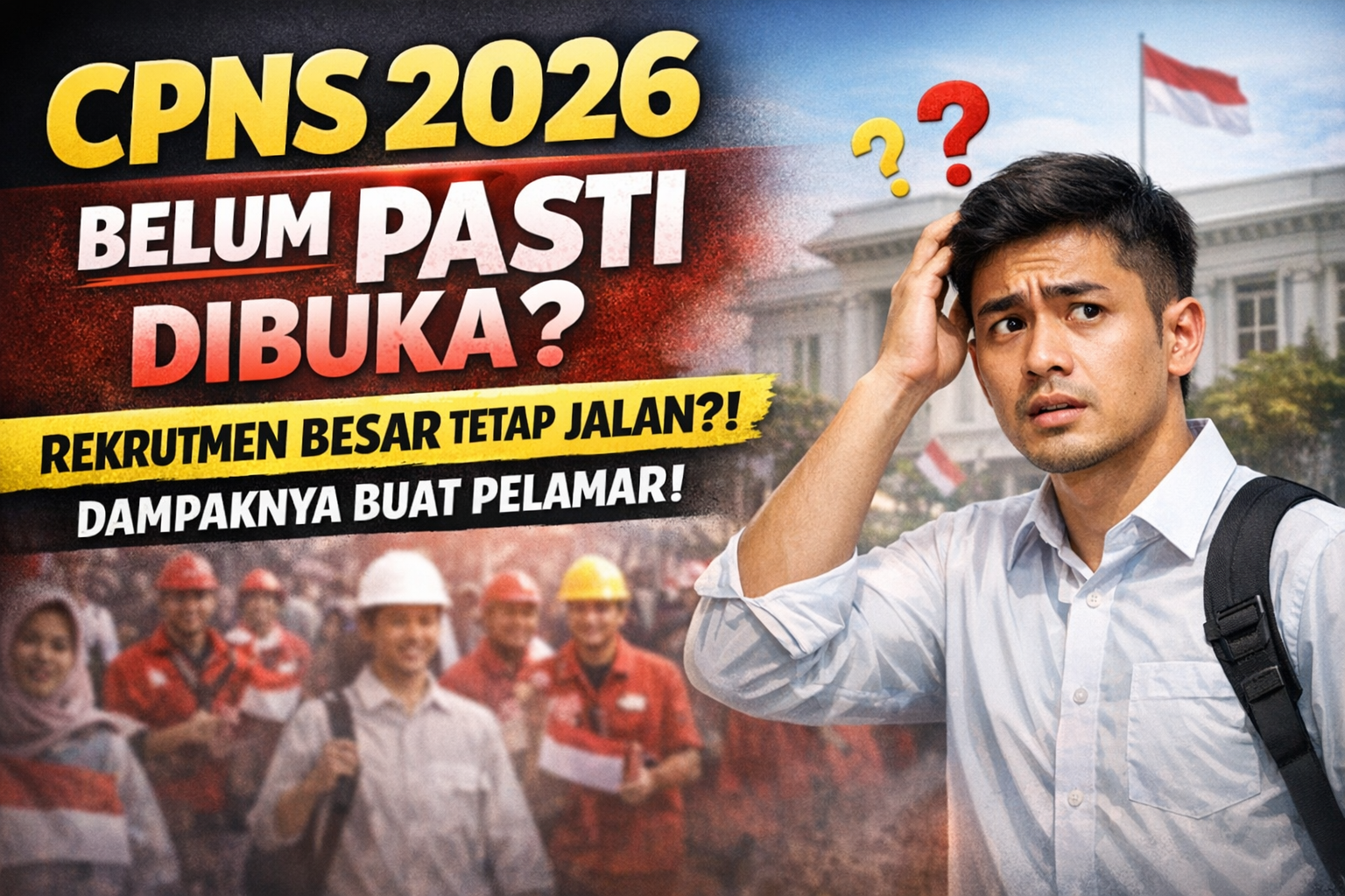 CPNS 2026 Belum Pasti Dibuka, Tapi Rekrutmen Besar Tetap Jalan? Ini Fakta dan Dampaknya bagi Pejuang ASN